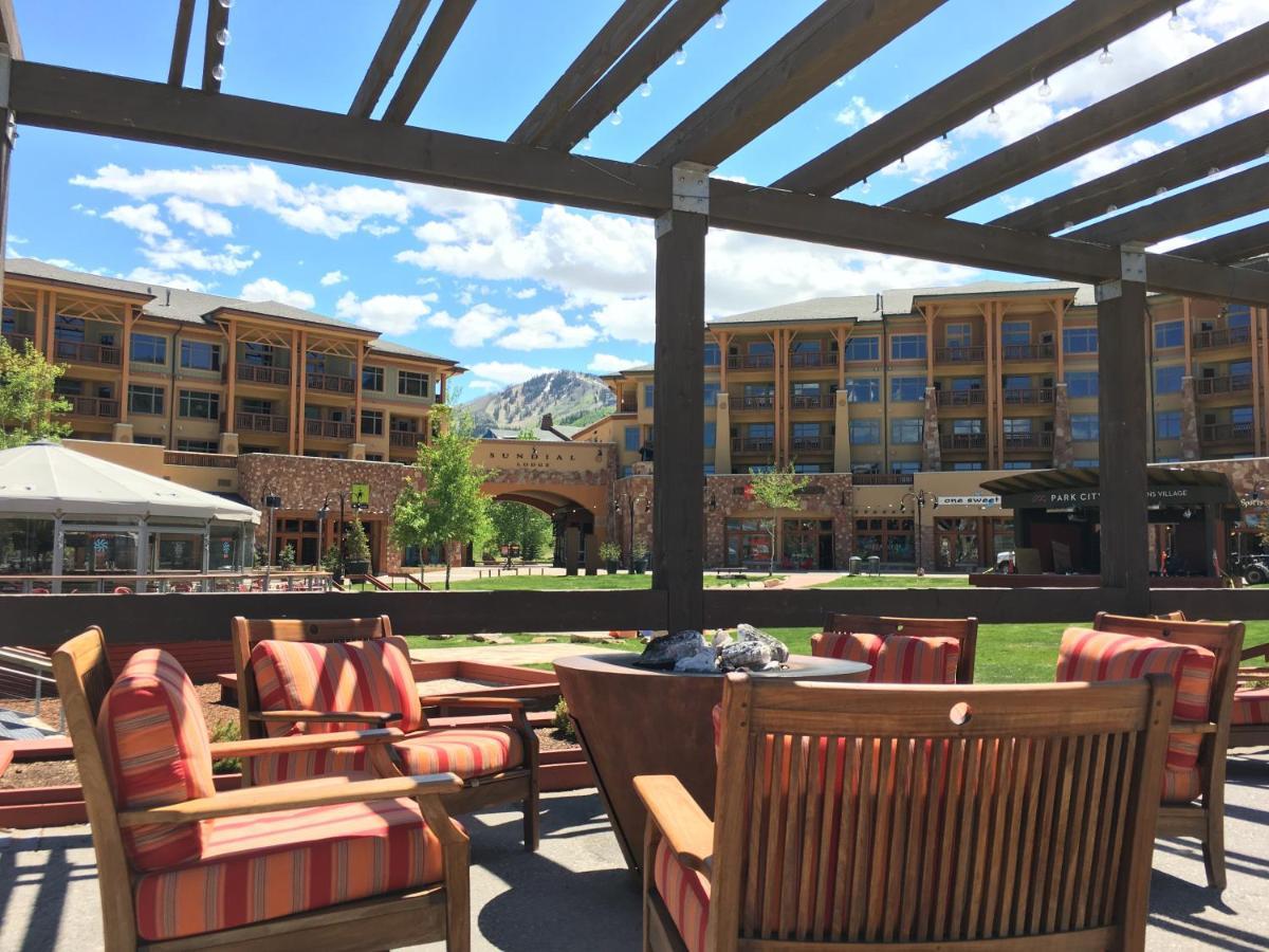 Sundial Condo In Canyons Village, Patio, Outdoor Pool & Hot Tubs, Walk To Hiking & Biking B508 بارك سيتي المظهر الخارجي الصورة