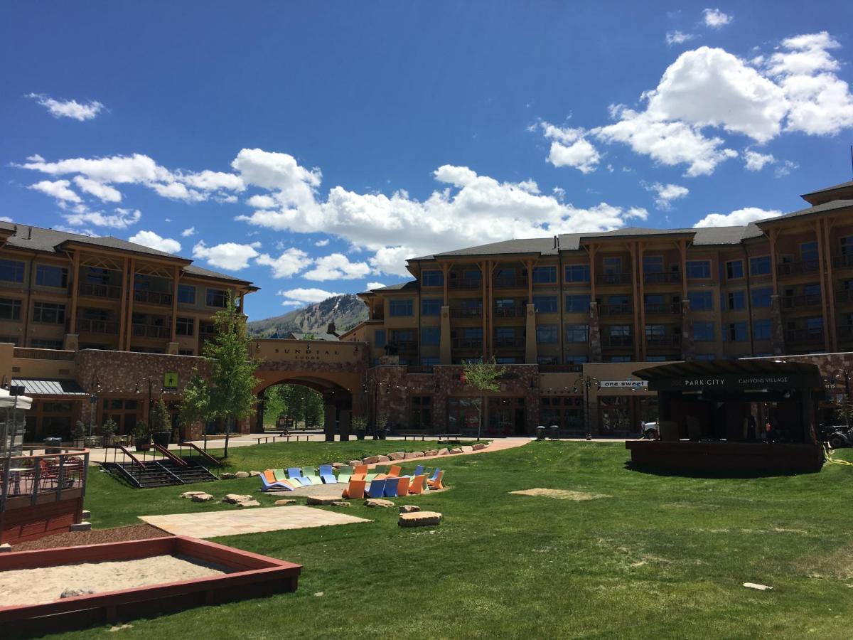 Sundial Condo In Canyons Village, Patio, Outdoor Pool & Hot Tubs, Walk To Hiking & Biking B508 بارك سيتي المظهر الخارجي الصورة